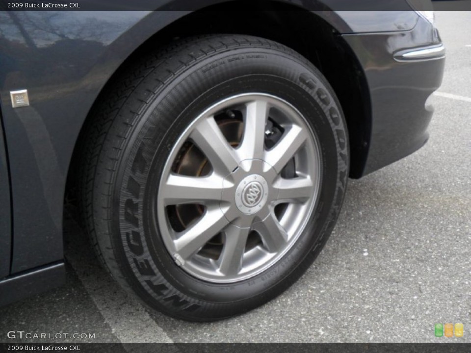 2009 Buick LaCrosse CXL Wheel and Tire Photo #78187842