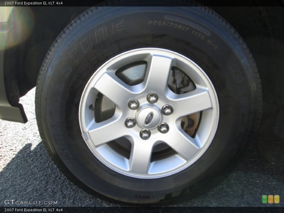 2007 Ford Expedition EL XLT 4x4 Wheel and Tire Photo #78187856