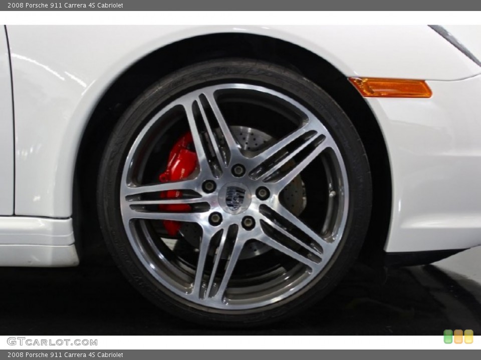 2008 Porsche 911 Carrera 4S Cabriolet Wheel and Tire Photo #78192396