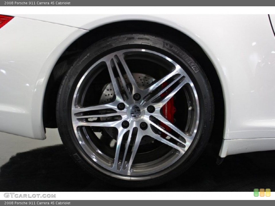 2008 Porsche 911 Carrera 4S Cabriolet Wheel and Tire Photo #78192435