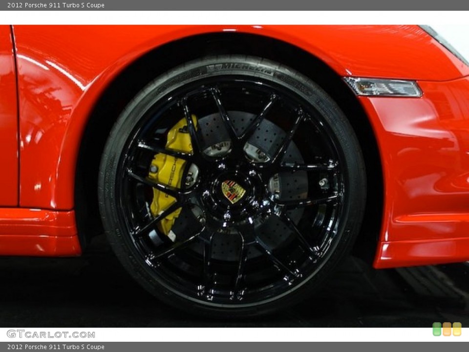 2012 Porsche 911 Turbo S Coupe Wheel and Tire Photo #78193269