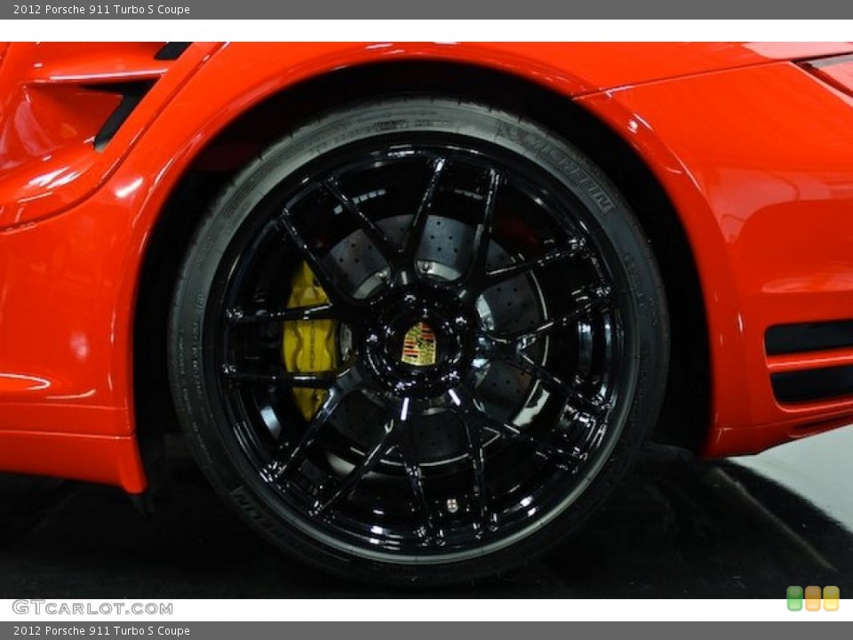 2012 Porsche 911 Turbo S Coupe Wheel and Tire Photo #78193285