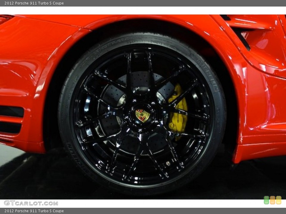 2012 Porsche 911 Turbo S Coupe Wheel and Tire Photo #78193302