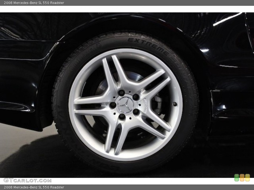 2008 Mercedes-Benz SL 550 Roadster Wheel and Tire Photo #78195137