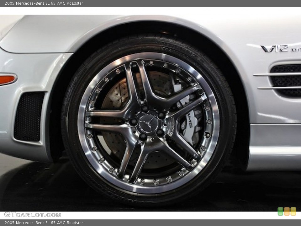 2005 Mercedes-Benz SL 65 AMG Roadster Wheel and Tire Photo #78196107