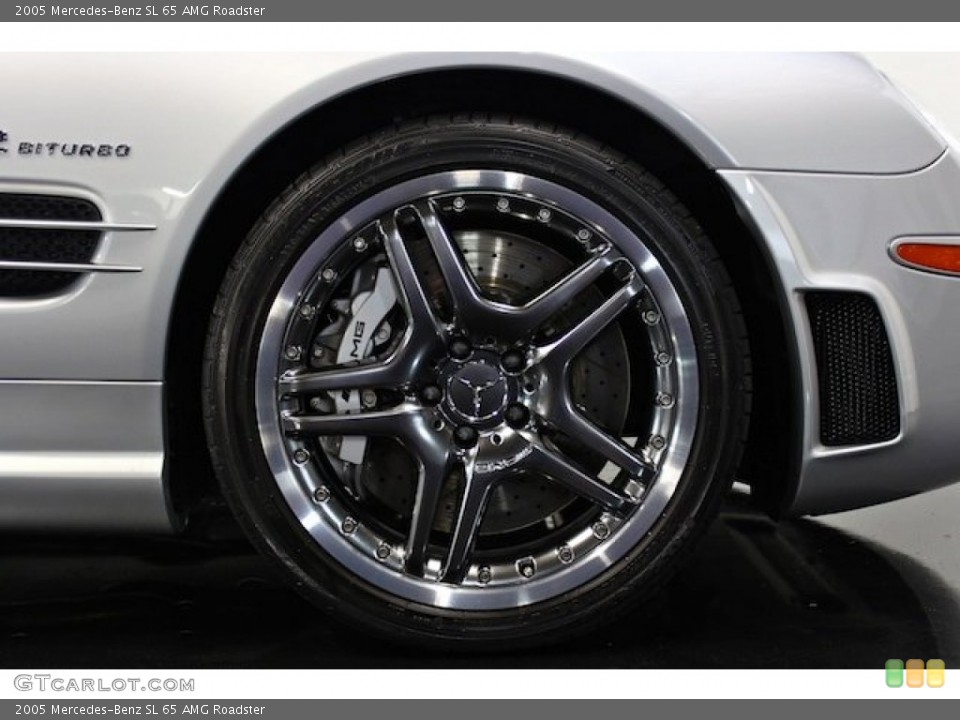 2005 Mercedes-Benz SL 65 AMG Roadster Wheel and Tire Photo #78196119