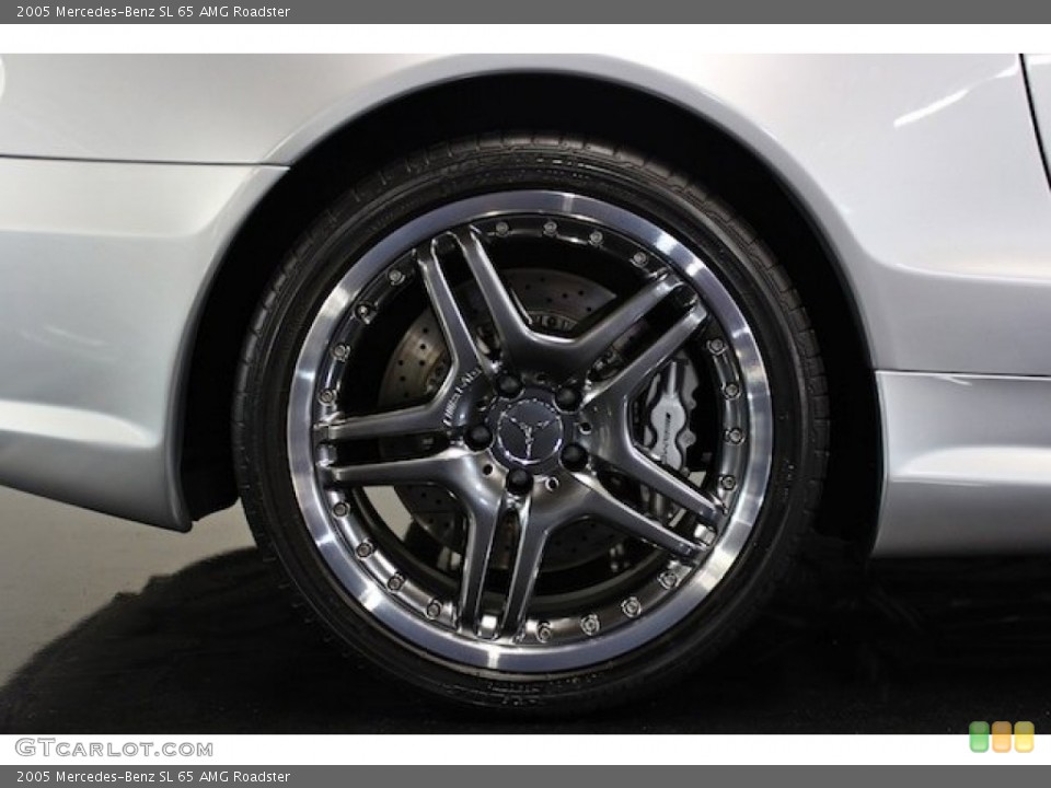 2005 Mercedes-Benz SL 65 AMG Roadster Wheel and Tire Photo #78196241