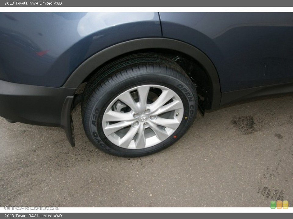 2013 Toyota RAV4 Limited AWD Wheel and Tire Photo #78197382