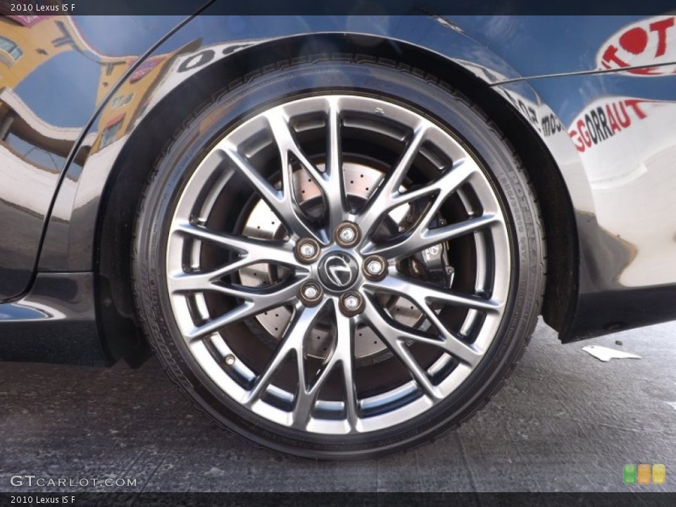2010 Lexus IS F Wheel and Tire Photo #78198843