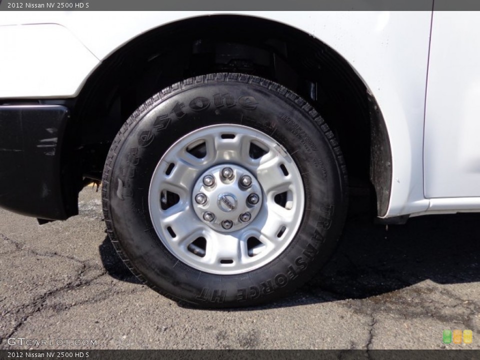 2012 Nissan NV 2500 HD S Wheel and Tire Photo #78201324