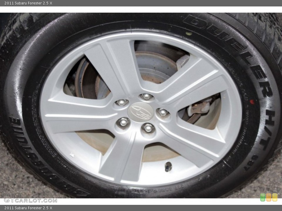 2011 Subaru Forester 2.5 X Wheel and Tire Photo #78204537