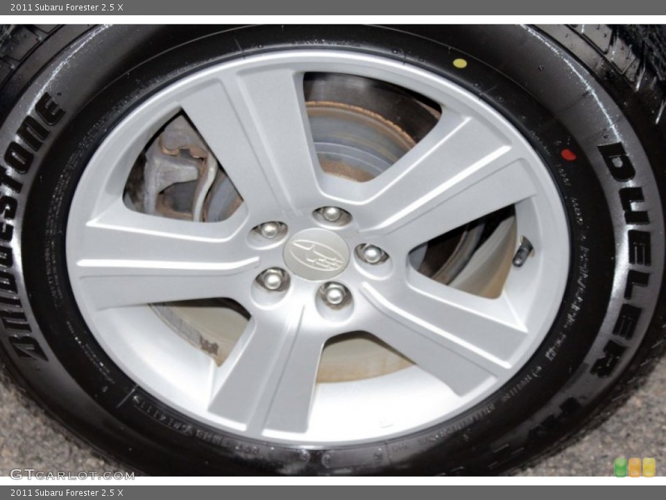 2011 Subaru Forester 2.5 X Wheel and Tire Photo #78204581
