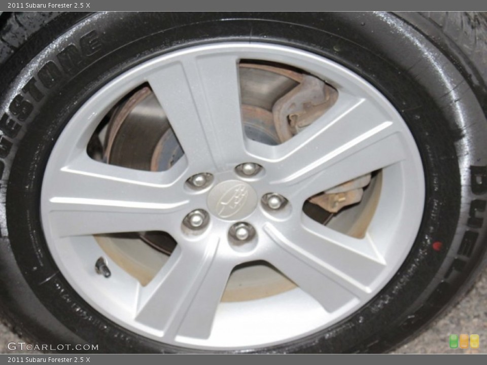 2011 Subaru Forester 2.5 X Wheel and Tire Photo #78204614