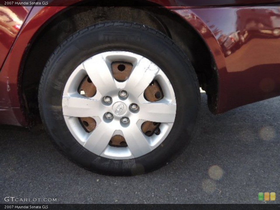 2007 Hyundai Sonata GLS Wheel and Tire Photo #78206619