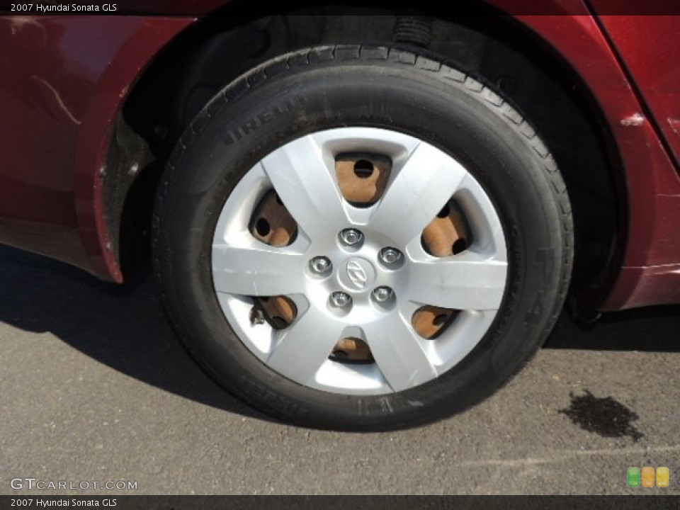 2007 Hyundai Sonata GLS Wheel and Tire Photo #78206637