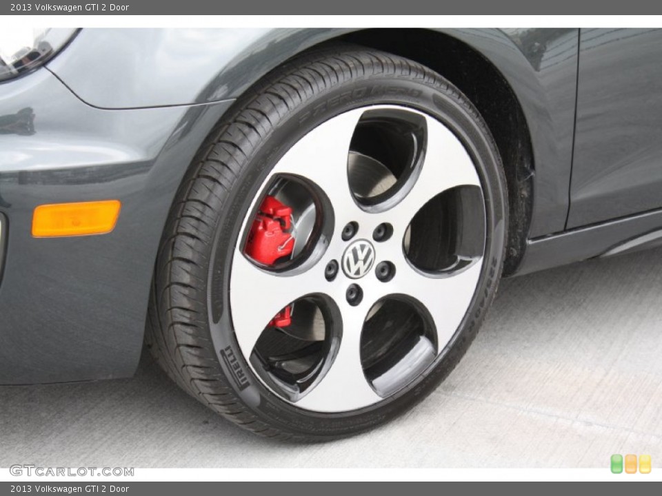 2013 Volkswagen GTI 2 Door Wheel and Tire Photo #78209001