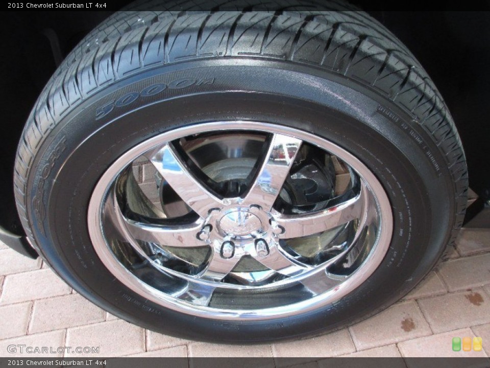 2013 Chevrolet Suburban LT 4x4 Wheel and Tire Photo #78209709