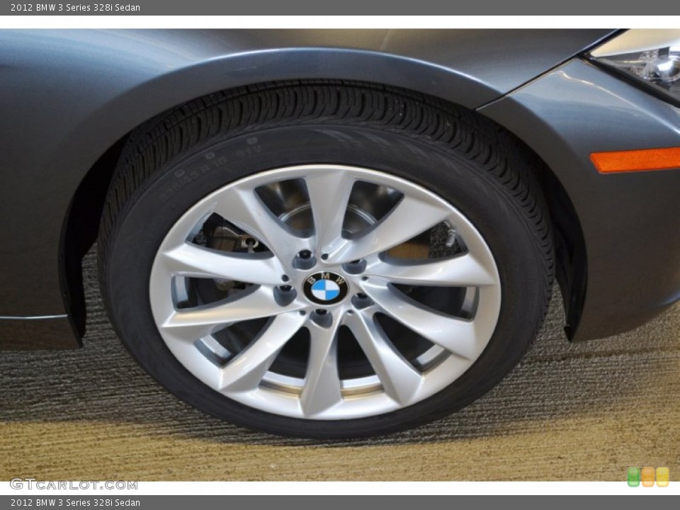 2012 BMW 3 Series 328i Sedan Wheel and Tire Photo #78210237