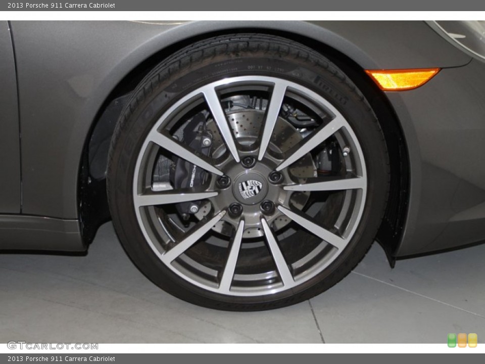 2013 Porsche 911 Carrera Cabriolet Wheel and Tire Photo #78211800
