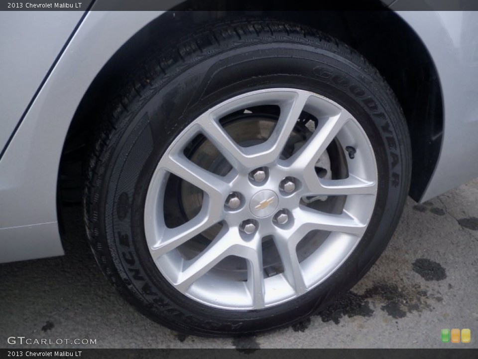 2013 Chevrolet Malibu LT Wheel and Tire Photo #78215429