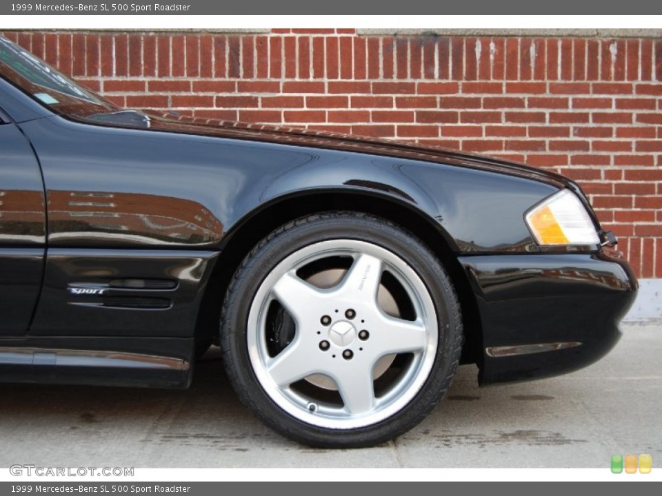 1999 Mercedes-Benz SL 500 Sport Roadster Wheel and Tire Photo #78216207