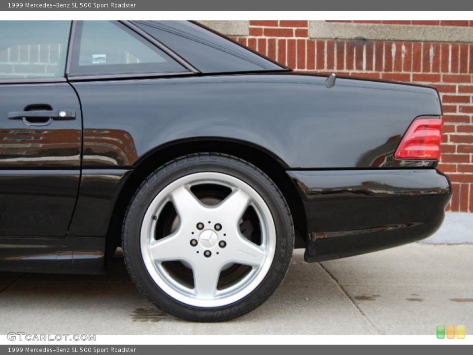 1999 Mercedes-Benz SL 500 Sport Roadster Wheel and Tire Photo #78216277