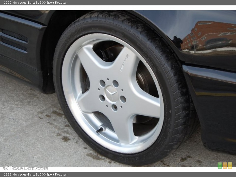 1999 Mercedes-Benz SL 500 Sport Roadster Wheel and Tire Photo #78217528