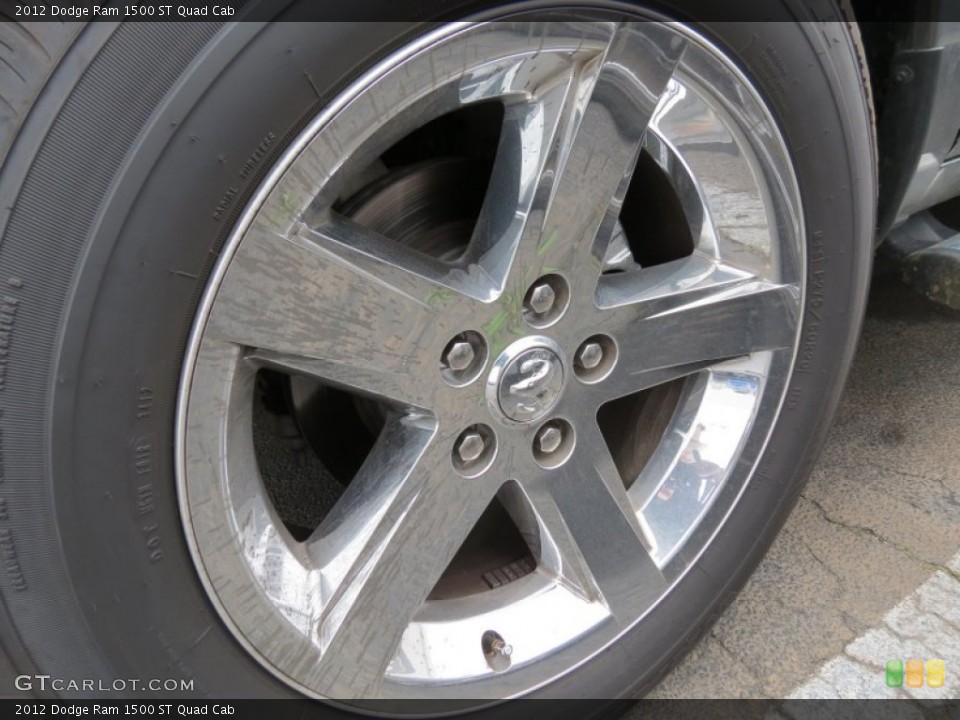 2012 Dodge Ram 1500 ST Quad Cab Wheel and Tire Photo #78217648