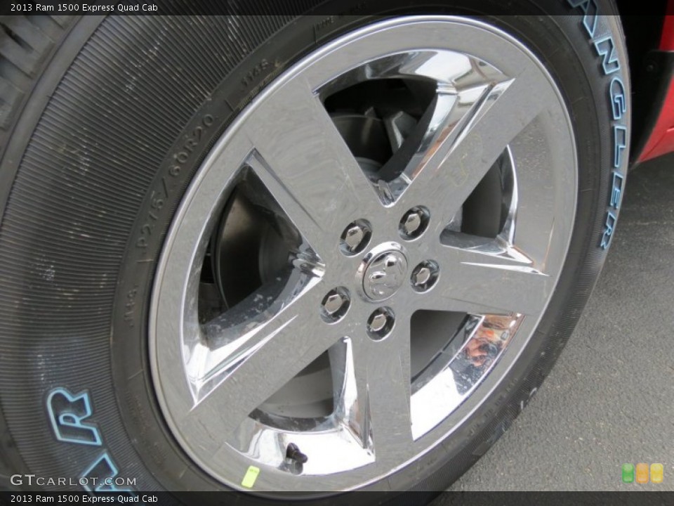 2013 Ram 1500 Express Quad Cab Wheel and Tire Photo #78218604