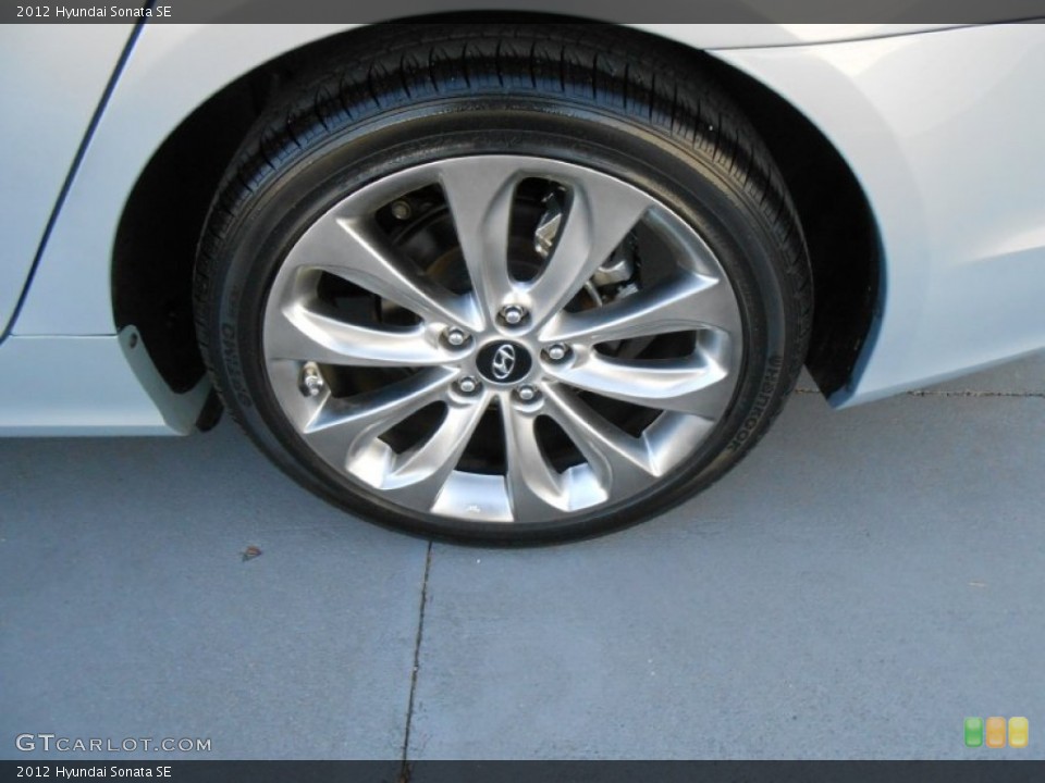 2012 Hyundai Sonata SE Wheel and Tire Photo #78218770
