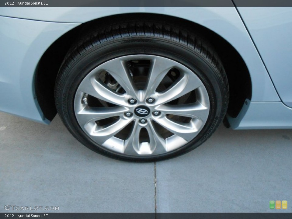 2012 Hyundai Sonata SE Wheel and Tire Photo #78218785