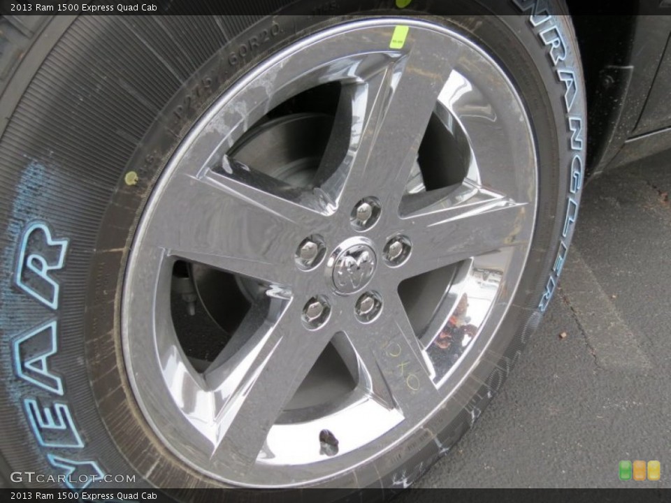 2013 Ram 1500 Express Quad Cab Wheel and Tire Photo #78218875