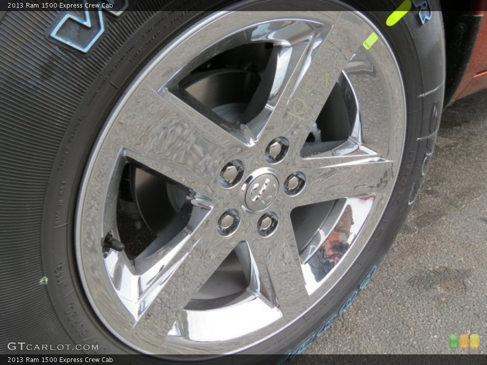 2013 Ram 1500 Express Crew Cab Wheel and Tire Photo #78219673