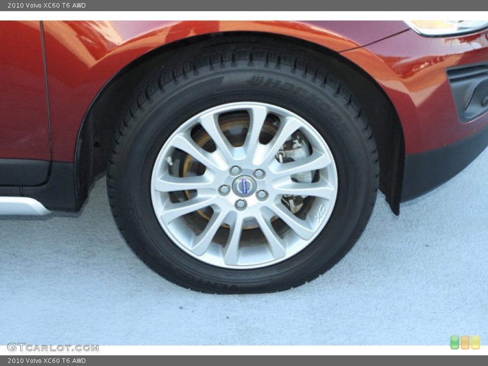 2010 Volvo XC60 T6 AWD Wheel and Tire Photo #78219856