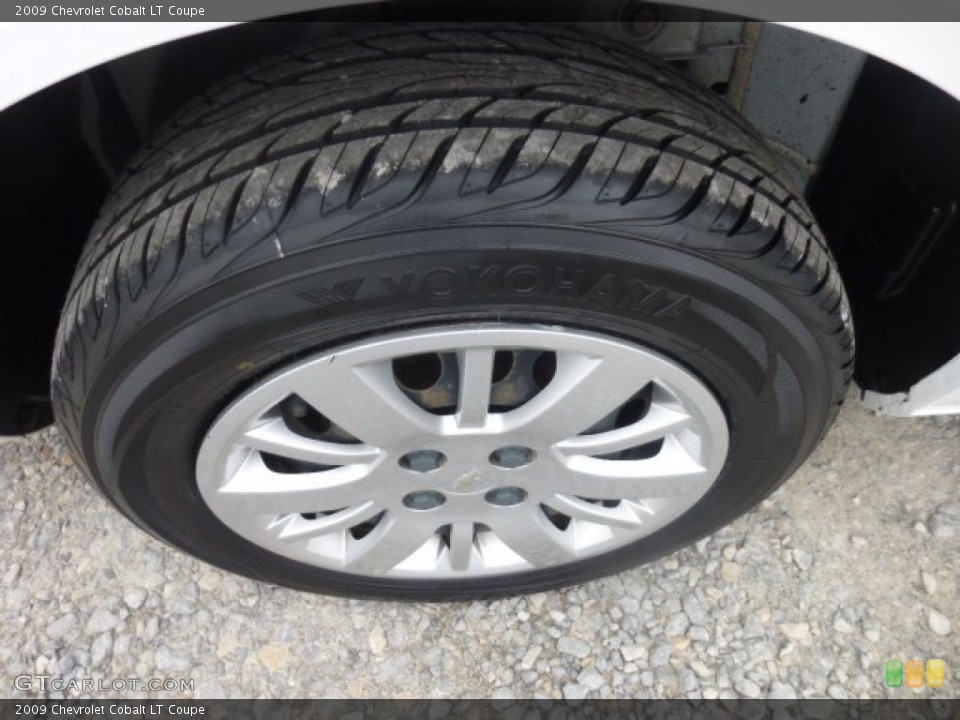 2009 Chevrolet Cobalt LT Coupe Wheel and Tire Photo #78220533