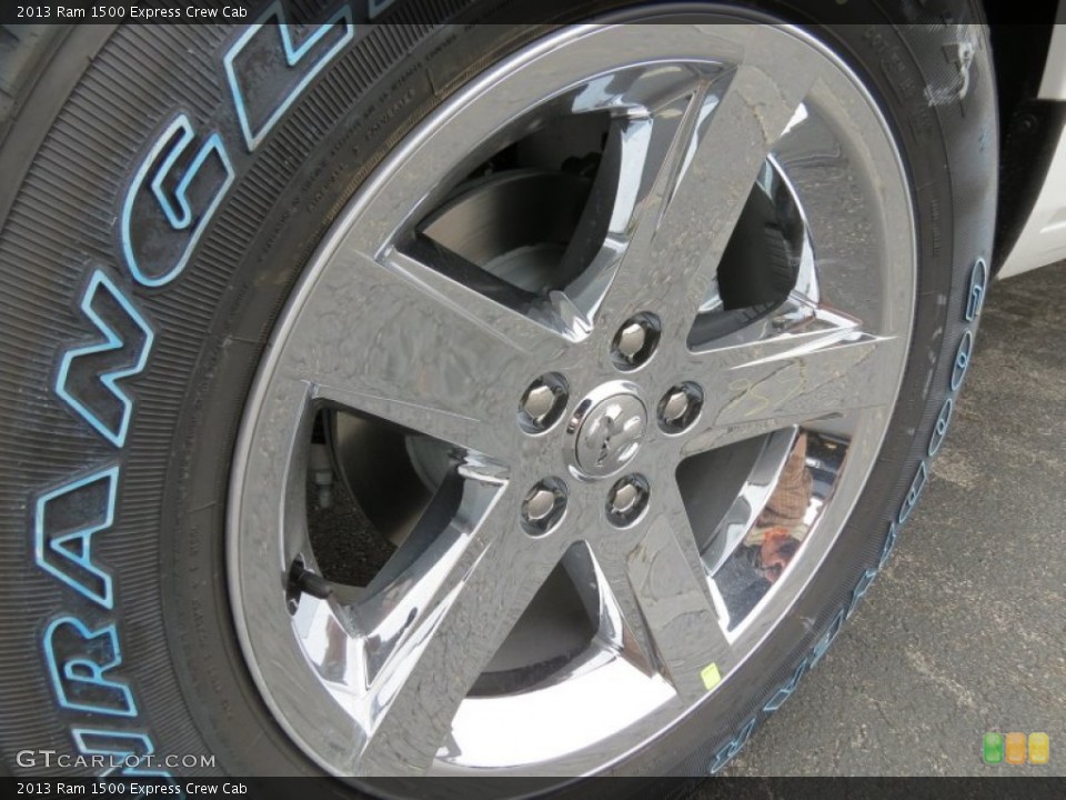 2013 Ram 1500 Express Crew Cab Wheel and Tire Photo #78220901