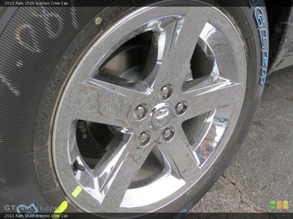2013 Ram 1500 Express Crew Cab Wheel and Tire Photo #78221197