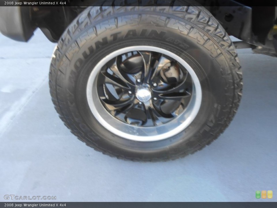 2008 Jeep Wrangler Unlimited Custom Wheel and Tire Photo #78221624