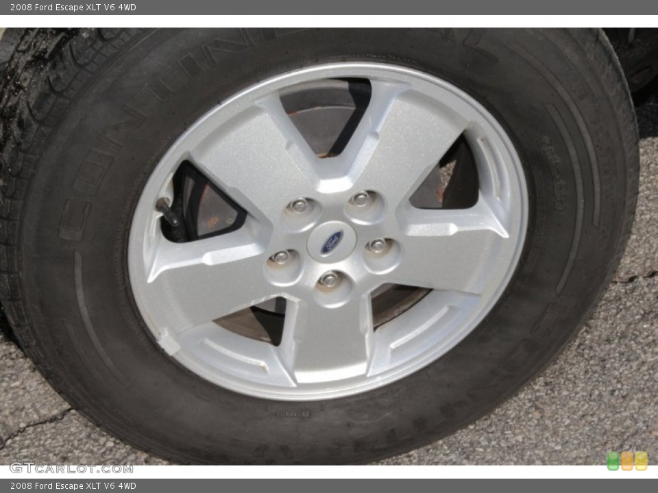 2008 Ford Escape XLT V6 4WD Wheel and Tire Photo #78222464