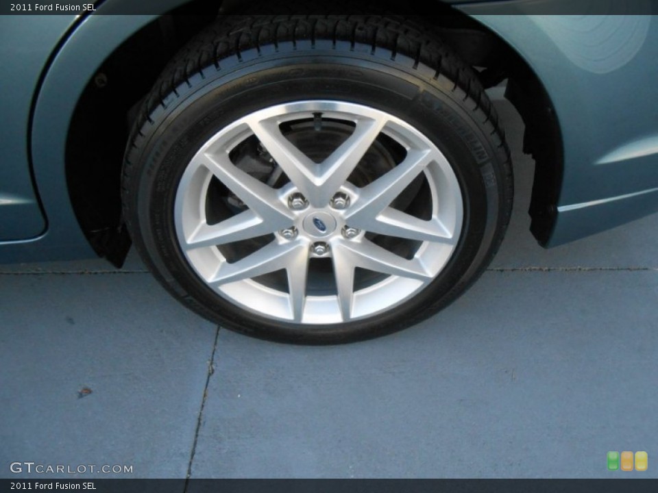 2011 Ford Fusion SEL Wheel and Tire Photo #78227783