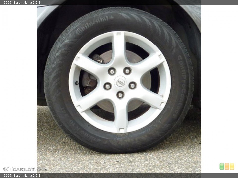 2005 Nissan altima wheels and tires #2