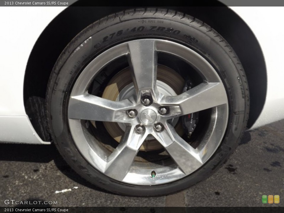 2013 Chevrolet Camaro SS/RS Coupe Wheel and Tire Photo #78228777
