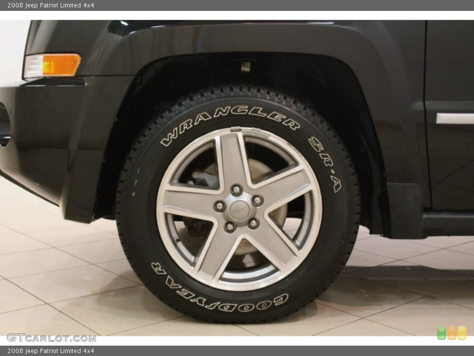 2008 Jeep Patriot Limited 4x4 Wheel and Tire Photo #78228779