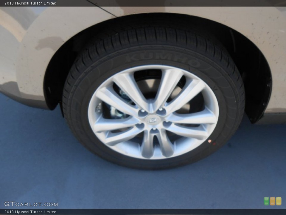2013 Hyundai Tucson Limited Wheel and Tire Photo #78229852