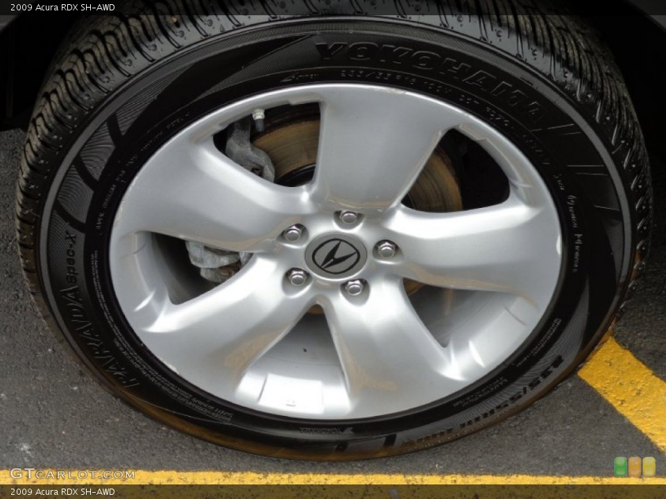 2009 Acura RDX SH-AWD Wheel and Tire Photo #78229971