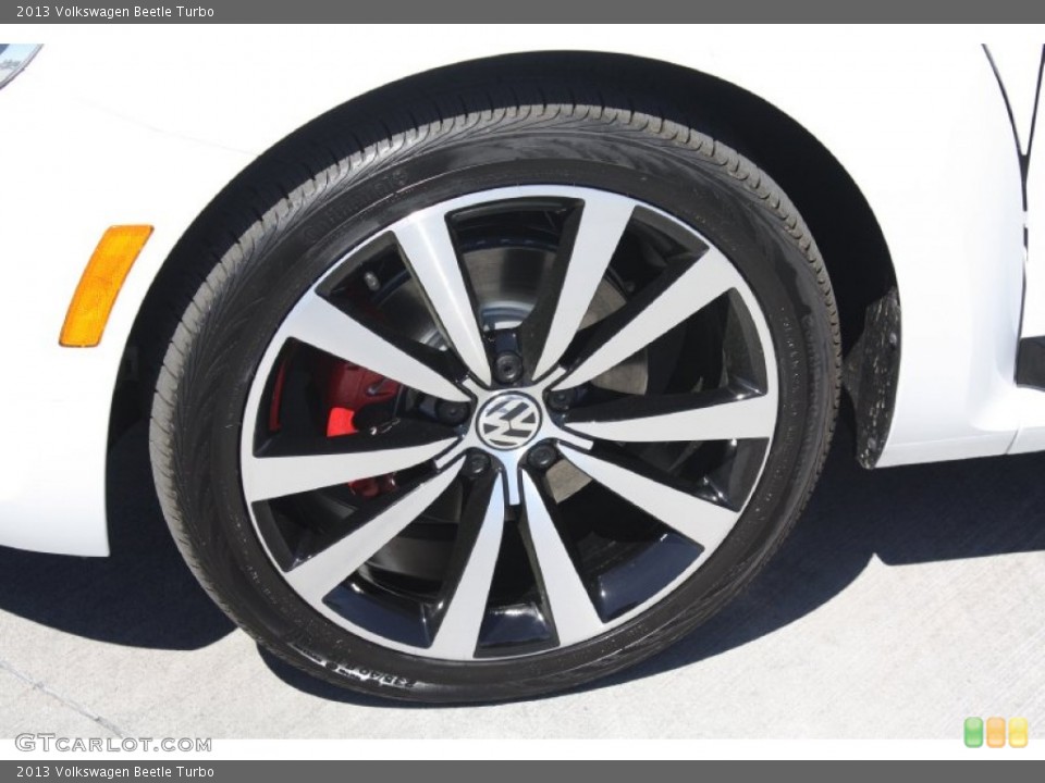 2013 Volkswagen Beetle Turbo Wheel and Tire Photo #78230990