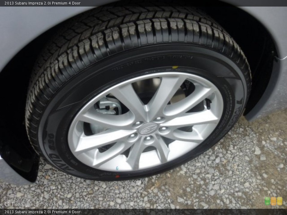 2013 Subaru Impreza 2.0i Premium 4 Door Wheel and Tire Photo #78231934