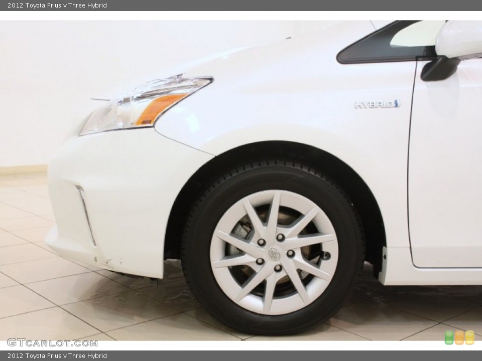 2012 Toyota Prius v Three Hybrid Wheel and Tire Photo #78237709