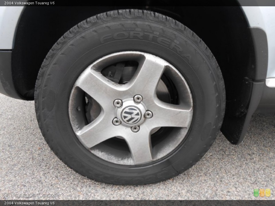 2004 Volkswagen Touareg V6 Wheel and Tire Photo #78237838