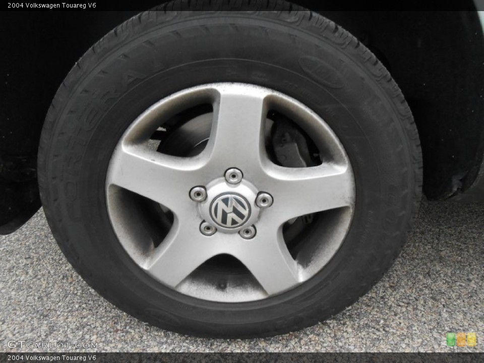 2004 Volkswagen Touareg V6 Wheel and Tire Photo #78237883